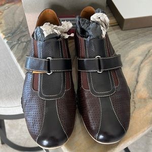 Cole Haan Air Estadio Strap two-tone dark brown size 8 New, not shipping box